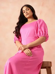 all about you Plus Size Fit & Flare Maxi Dress