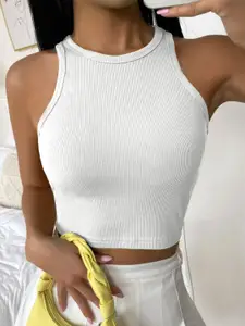 KALINI Womens Crop Tank Top