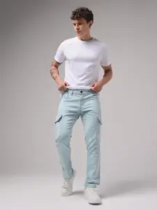 VUDU Men Smart Slim Fit Stretchable Jeans