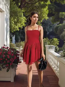 Stylecast X Hersheinbox Fit & Flare Dress