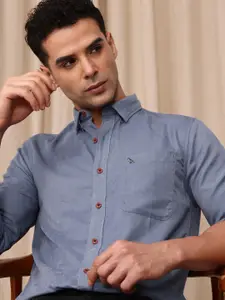 Mr Bowerbird Men Premium Tailored Fit Casual Shirt