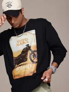 The Roadster Lifestyle Co. Men Printed Relaxed Fit Sweatshirt