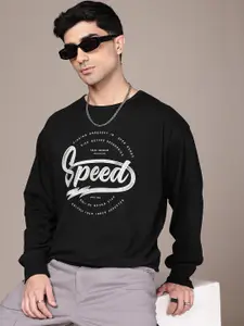 The Roadster Lifestyle Co. Men Printed Relaxed Fit Sweatshirt