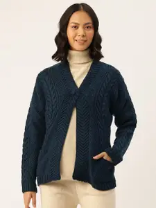 APSLEY Cable Knit Cardigan Sweater