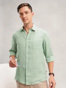 Nautica Slim Fit Opaque Casual Shirt