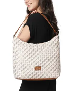 Lavie Portia Women's Monogram LL Print Hobo Handbag