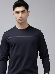 Van Heusen Solid Crew Neck Sweatshirt