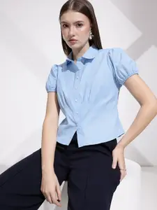 her by invictus Puff Sleeves Semiformal Shirt