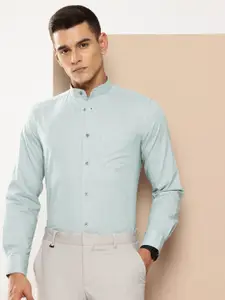 INVICTUS Slim Fit Opaque Micro Ditsy Printed Pure Cotton Formal Shirt