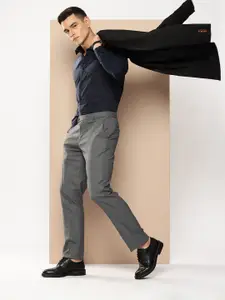 INVICTUS Pure Cotton Slim Fit Opaque Formal Shirt