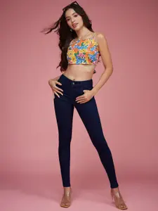 Miss Chase Women Cotton Skinny Fit Stretchable Jeans