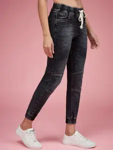 Miss Chase Women Cotton Relaxed Fit Heavy Fade Stretchable Jeans