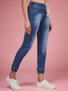 Miss Chase Women Cotton Relaxed Fit Heavy Fade Stretchable Jeans