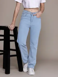 Nifty Women Straight Fit Mid-Rise Stretchable Jeans