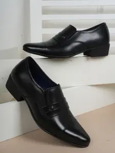 pelle albero Men Pointed Toe Slip On Formal Shoes