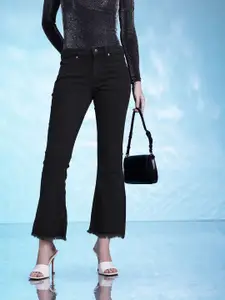 bebe Women Flared Stretchable Jeans