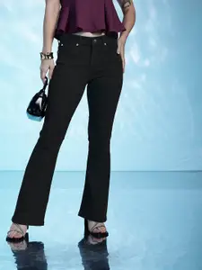 bebe Women Flared Stretchable Jeans