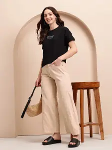 Mast & Harbour Women Wide Leg Jeans