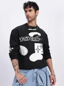 UNRL Printed Relaxed Sweatshirt