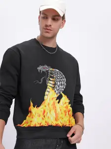 UNRL Printed Sweatshirt