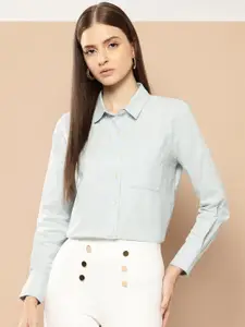 her by invictus Pure Cotton Casual Shirt