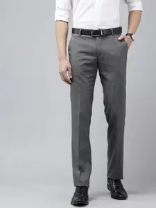 Arrow Men Hudson Checked Tailored Fi Formal Trousers