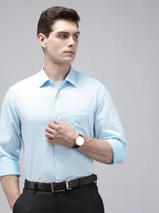 Arrow Pure Cotton Manhattan Slim Fit Opaque Formal Shirt