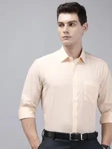 Arrow Manhattan Slim Fit Checked Pure Cotton Formal Shirt