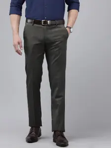 Arrow Men Hudson Tailored Fit Formal Trousers