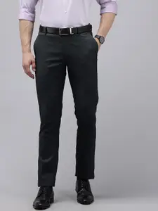 Arrow Original Men Checked Tapered Fit Trousers