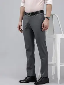 Arrow Men Original Textured Tapered Fit Trousers