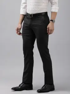 Arrow Men  Hudson Tailored Fit Tapered Fit Trousers