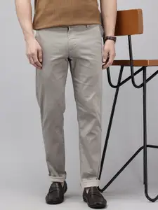 Arrow Men Textured Bronson Slim Fit Trousers