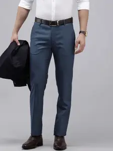 Arrow Men Original Textured Tapered Fit Trousers