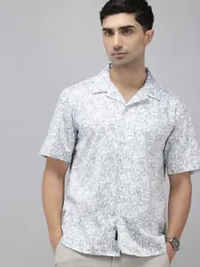 Arrow Original Slim Fit Printed Pure Cotton Casual Shirt