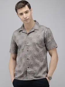 Arrow Original Slim Fit Printed Pure Cotton Casual Shirt