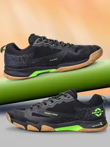 NIVIA Men Powerstrike 4.0 Badminton Lace-Up Non-Marking Sports Shoes