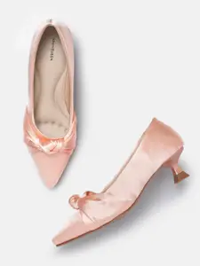 Van Heusen Kitten Heeled Pumps with Bows