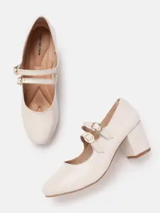 Van Heusen Block Heeled Mary Janes