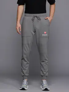 Ducati Men Applique Detail Joggers