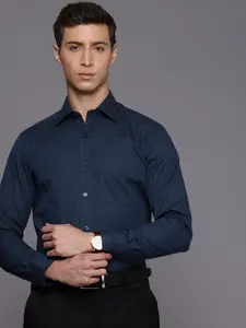 Louis Philippe Classic Opaque Pure Cotton Formal Shirt