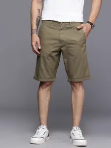 Louis Philippe Sport Men Slim Fit Chino Shorts