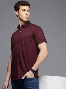 Louis Philippe Jeans Pure Cotton Slim Fit Casual Shirt