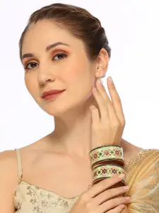 Anouk Set Of 2 Meenakari Bangles