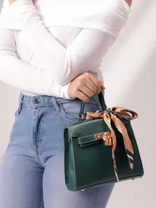 Mast & Harbour Textured Structured Satchel