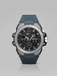 CARLINGTON Men Analogue and Digital Multi Function Watch Endurance 9105 Teal_2