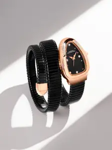 French Connection Women Dial & Stainless Steel Bracelet Style Straps Watch FCN0110BM