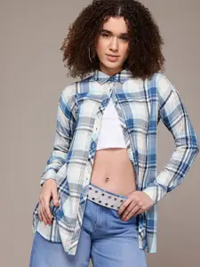 Roadster Women Checked Casual Shirt