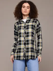 Roadster Women Checked Casual Shirt