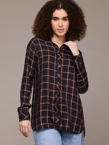 Roadster Women Buffalo Checked Casual Shirt